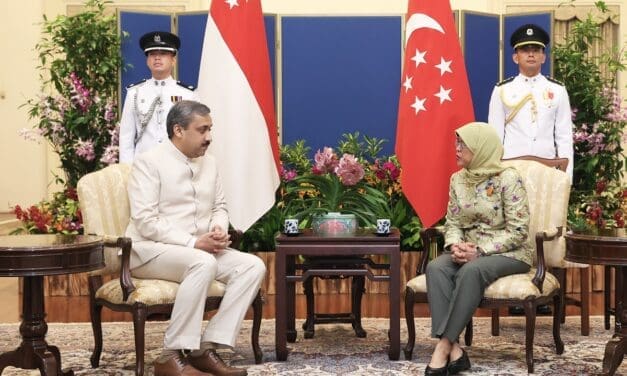 Presentation of Credentials Ceremony Welcomes Distinguished Heads of Mission in Singapore, 25 July 2023