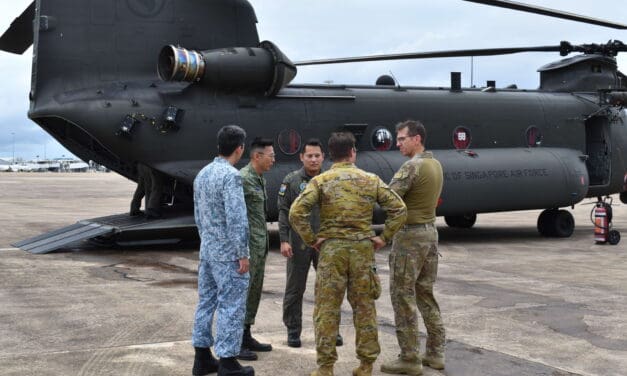 Singapore Deploys Chinook Helicopters to Aid Australia’s Flood Relief Efforts