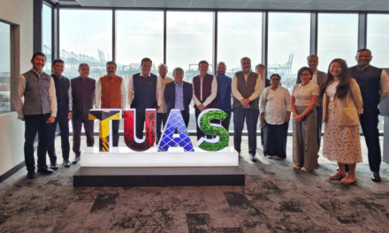 India’s Shipping Minister Sarbananda Sonowal Visited PSA’s Tuas Port
