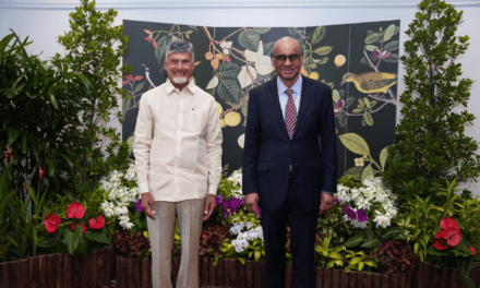 Andhra Pradesh CM Strengthens India–Singapore Ties During Strategic Visit