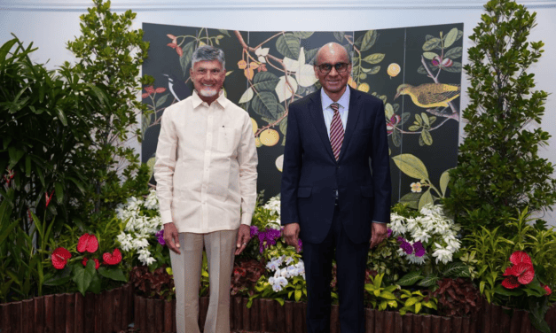 Andhra Pradesh CM Strengthens India–Singapore Ties During Strategic Visit
