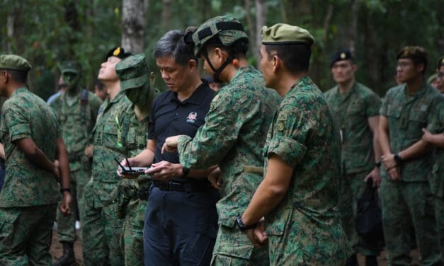 Defence Minister Highlights Training Innovations at SAF’s Pulau Tekong Centre
