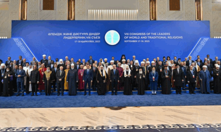 Kazakhstan President Called for Peace at Global Interfaith Congress