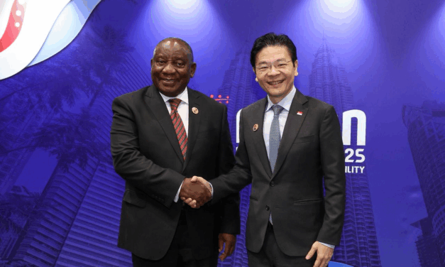 President Ramaphosa Strengthens Ties with ASEAN and Singapore at 47th ASEAN Summit