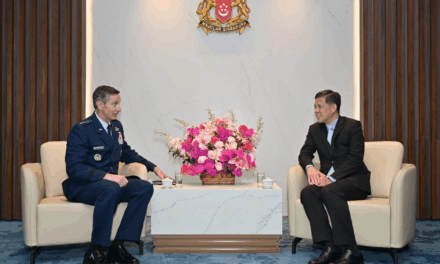 US Pacific Air Forces Commander Made Introductory Visit to Singapore