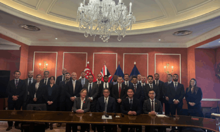 Singapore High Commission Hosts Dialogue with UK Defence Course Officers