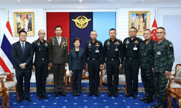 Singapore Ambassador Paid Introductory Call on Thailand’s Chief of Defence Forces