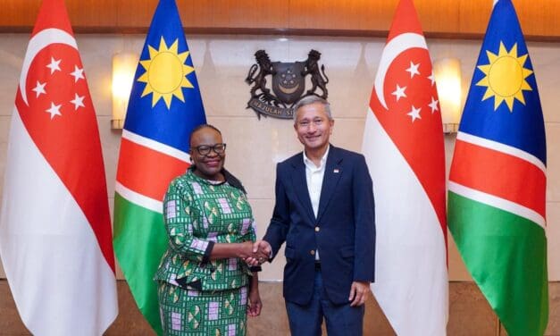Namibia’s Minister of International Relations and Trade Makes First Official Visit to Singapore