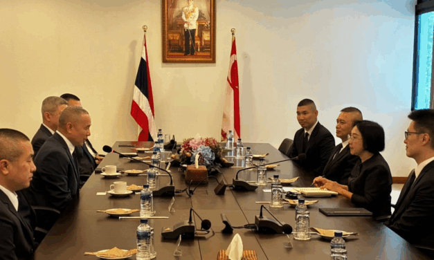 Royal Thai Navy Chief of Staff Visits Singapore for Naval Attaché Office Review