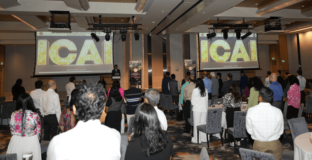 Indian High Commission Representative Addresses ICAI Singapore Session on New Income Tax Act
