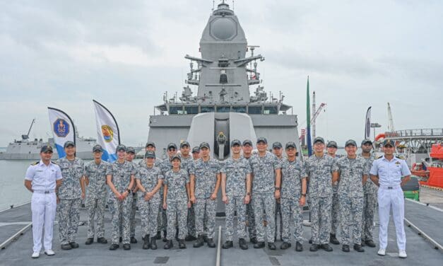 Indian Navy Eastern Fleet Ships Complete Singapore Port Visit