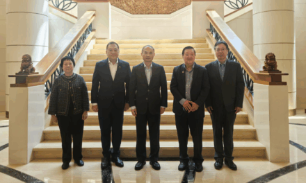Ambassador Cao Zhongming Meets NYAA Leadership to Advance China–Singapore Youth Exchanges