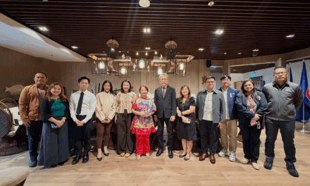 Former President Gloria Macapagal Arroyo Commends Philippine Embassy’s New Chancery During Singapore Visit
