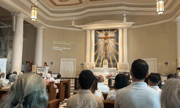 Sunday Holy Eucharist Held in Singapore to Pray for Victims of Venezuela Earthquake