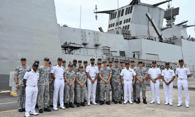Indian Navy Eastern Fleet Strengthens Bilateral Ties During Port Visit to Singapore