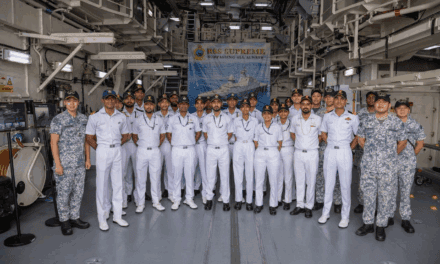 Indian Navy Eastern Fleet Conducted Port Call and Professional Engagements in Singapore