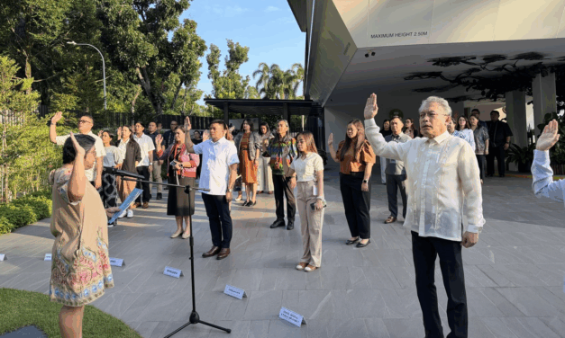 Philippine Embassy in Singapore Marks 10th Anniversary of 2016 Arbitral Award with Flag-Raising Ceremony