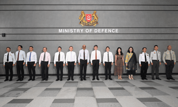 President Tharman Hosts Annual Reception for MINDEF and SAF Personnel in Singapore