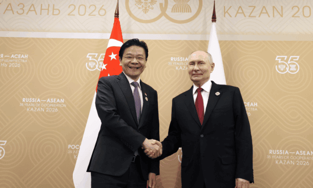 President of Russia Vladimir Putin and Prime Minister of Singapore Lawrence Wong Held a Meeting on the Sidelines of the Kazan Summit