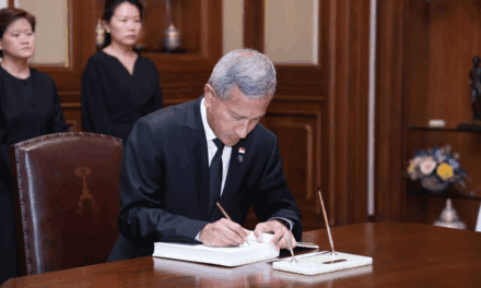 Minister Vivian Balakrishnan Pays Respects to Thailand’s Late Princess and Meets Prime Minister Anutin in Bangkok