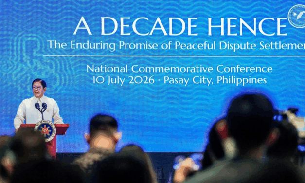 President Marcos Jr. Calls for South China Sea to Remain a Sea of Peace at Arbitral Award Anniversary
