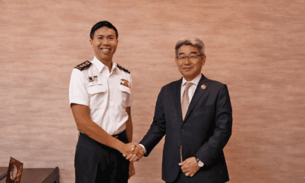 Singapore’s New Defence Attaché to Japan Pays Courtesy Call on Japanese Ambassador