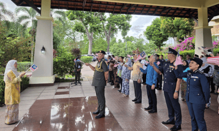 Malaysia’s 69th National Day Commemorated with Flag-Raising Ceremony at Rumah Malaysia