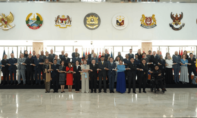 ASEAN Secretariat Marks 50 Years of the Treaty of Amity and Cooperation with TAC Flag Corner