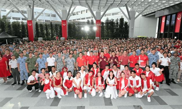 Defence Minister Chan Chun Sing Leads MINDEF and SAF National Day Observance Ceremony