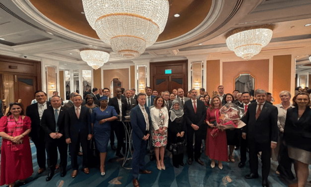 Dean of the Diplomatic Corps Hosts Farewell Reception for Lithuania’s Ambassador Darius Gaidys in Singapore