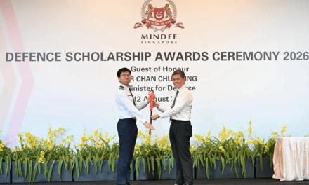 Minister Chan Chun Sing Presents 101 Defence Scholarships at Awards Ceremony in Singapore
