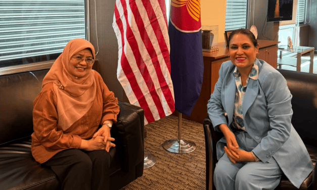 Malaysia High Commissioner Anizan Siti Hajjar Meets IN Diplomacy Editor for Courtesy Call in Singapore