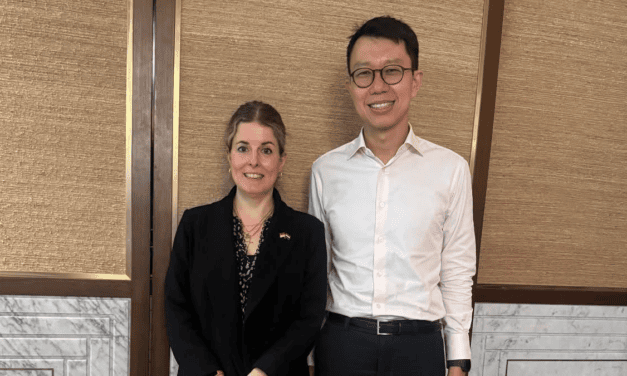 Hungarian Chargé d’Affaires Meets Singapore MFA Europe Directorate