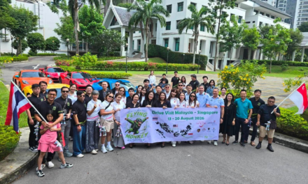 Flying Monkey Supercars Club Thailand Promotes Lifestyle and Driving Tourism in Singapore