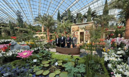Ancient Egypt Blossoms at Gardens by the Bay as Singapore and Egypt Mark 60 Years of Diplomatic Ties