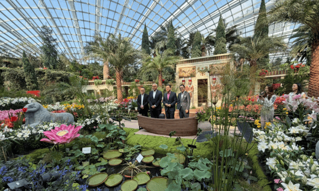 Ancient Egypt Blossoms at Gardens by the Bay as Singapore and Egypt Mark 60 Years of Diplomatic Ties