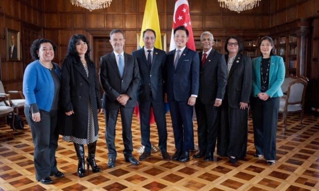 Singapore and Colombia Discuss Trade and Investment Initiatives During Meetings in Bogotá