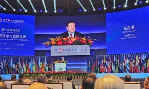 ASEAN Secretary-General Kao Kim Hourn Addresses Strategic Stability at Beijing Xiangshan Forum