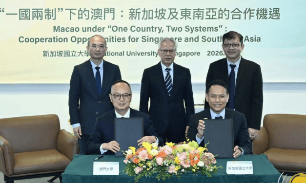 Macao Chief Executive Sam Hou Fai Highlights Cooperation Opportunities with Singapore and Southeast Asia