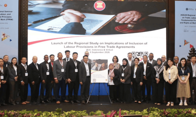 ASEAN Launches Regional Study on Trade Agreements and Labour Provisions in Bali