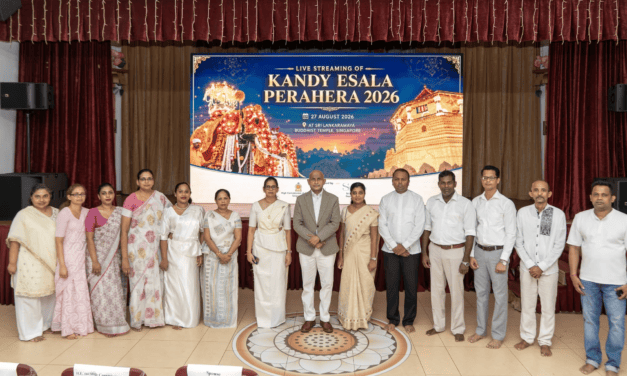 Sri Lanka’s Kandy Esala Perahera 2026 Live Screened in Singapore