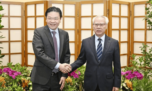 Macao Chief Executive Sam Hou Fai Meets Singapore Prime Minister Lawrence Wong to Strengthen Bilateral Cooperation