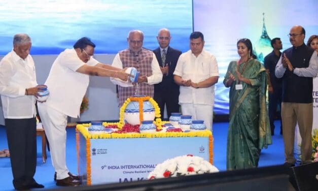 Vice President C. P. Radhakrishnan Inaugurates 9th India International Water Week