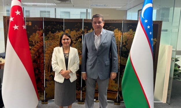 Editor-in-Chief Visits New Uzbekistan Embassy Office