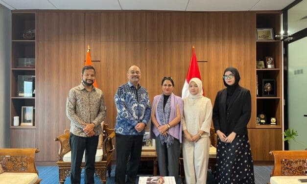 IN Diplomacy Calls on Indian Ambassador Sandeep Chakravorty in Jakarta