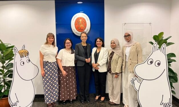 IN Diplomacy Meets Ambassador of Finland Pirjo Suomela-Chowdhury at the Embassy of Finland in Jakarta
